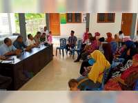 Puluhan Warga Desa Talok Kalitidu Bojonegoro, Tuntut Konpensasi pada PT Merak Jaya Beton