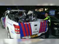 Honda CBR Tabrak Yamaha Vixion di Dander Bojonegoro, 3 Orang Luka Berat