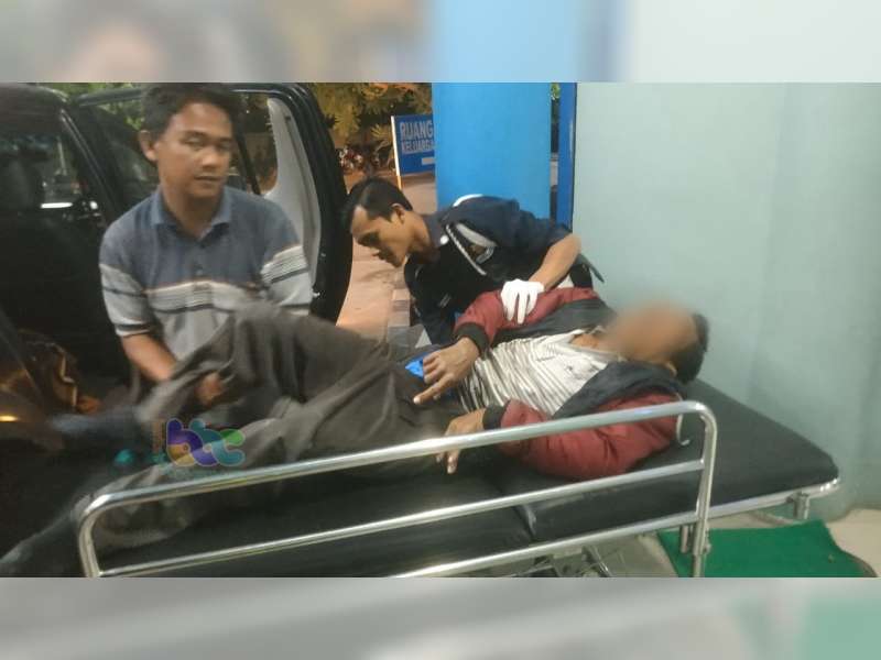 Ditabrak Motor, Pejalan Kaki di Kapas Bojonegoro Alami Patah Tulang Kaki