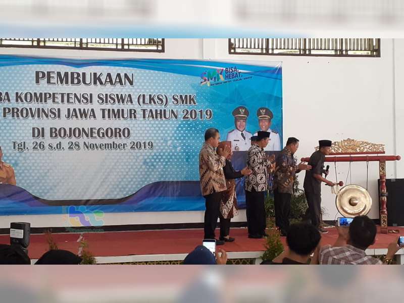 Wakil Bupati Bojonegoro Buka Lomba Kompetensi Siswa Wilayah Kerja 1 Jawa Timur