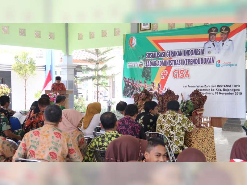 Wakil Bupati Bojonegoro Ajak Masyarakat Untuk Tertib Administrasi Kependudukan