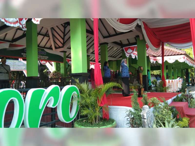 Bupati Pimpin Upacara Peringatan HUT KORPRI, HKN dan HGN di Alun-Alun Bojonegoro