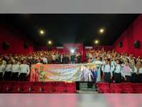 Kapolres Bojonegoro Ajak Pelajar, Netizen dan Awak Media, Nonton Bareng Film Sang Prawira