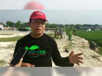 Dinas Lingkungan Hidup Bersama Kodim Bojonegoro Tanan Pohon Penghijauan