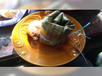 Menikmati 'Nasi Gulung' di Lokasi Objek Wisata Geopark Teksas Wonocolo Bojonegoro