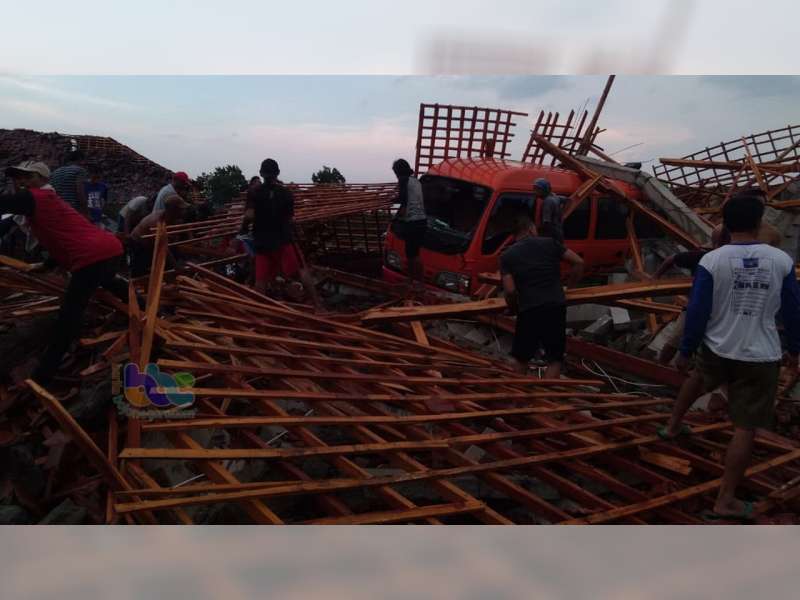 2 Hari Beruntun Bojonegoro Diterjang Angin, Inilah Data Kerusakan Yang Ditimbulan