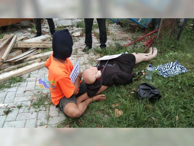 Polisi Gelar Pra-Rekonstruksi Pembunuhan Janda Muda, Warga Dander Bojonegoro