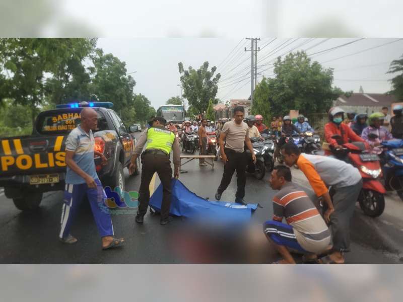 Terjatuh Lalu Terlindas Mobil, Pengendara Motor di Kapas Bojonegoro Meninggal Dunia