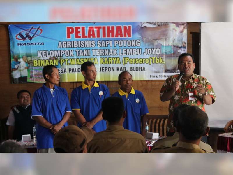 Wakil Bupati Blora Buka Acara Pelatihan Agribisnis Sapi Potong di Desa Palon Jepon