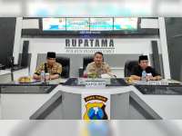 Jelang Natal dan Tahun Baru, Polisi Bojonegoro Gelar Rakor dengan Perguruan Pencak Silat