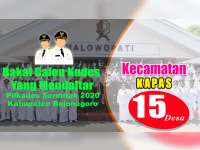 Bakal Calon Kades yang Mendaftar dalam Pilkades 2020, Kecamatan Kapas Bojonegoro