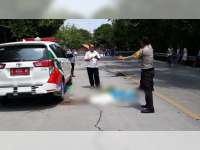 Mendadak Belok, Motor Ditabrak Truk di Ngraho Bojonegoro Pengendara Motor Meninggal Dunia