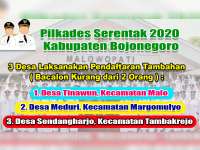 Pilkades Serentak di Bojonegoro, 3 Desa Laksanakan Pendaftaran Bakal Calon Tambahan