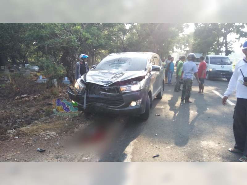 Mobil Tabrak Motor di Dander Bojonegoro, 2 Orang Pemotor Meninggal Dunia