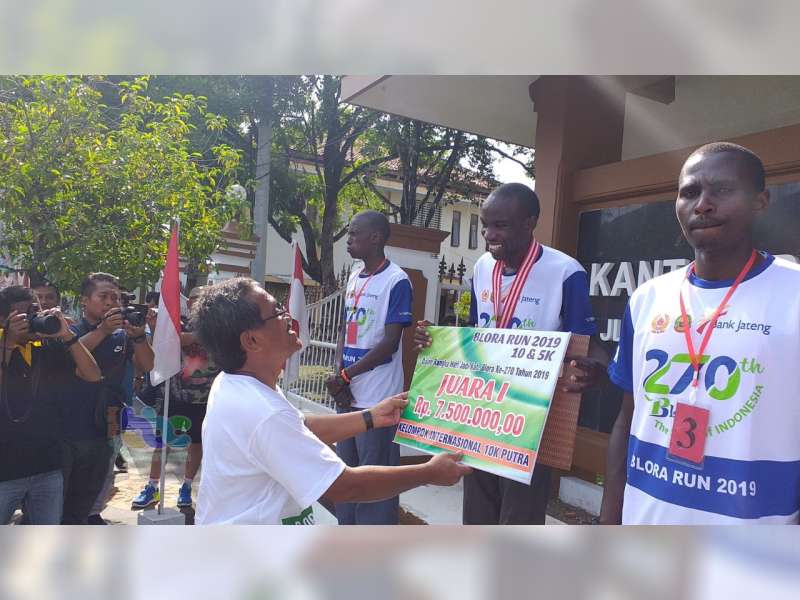 Inilah Para Pemenang, Lomba Lari Blora Run 2019