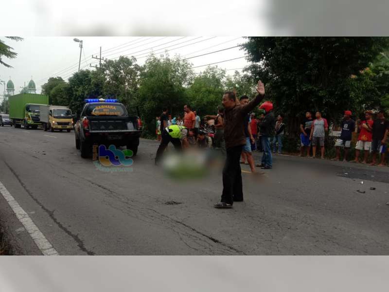 Kecelakaan Beruntun, Seorang Pengendara Motor di Baureno Bojonegoro, Tewas di TKP