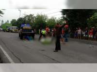 Kecelakaan Beruntun, Seorang Pengendara Motor di Baureno Bojonegoro, Tewas di TKP