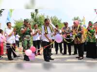 Bupati Blora Resmikan 6 Kampung KB di Kecamatan Randublatung