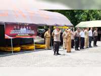 Polres Bojonegoro Gelar Apel Terpadu, Siapsiaga Hadapi Bencana