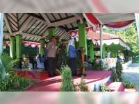 Bupati Bojonegoro Pimpin Apel Gelar Pasukan Pengamanan Pilkades Serentak 2020