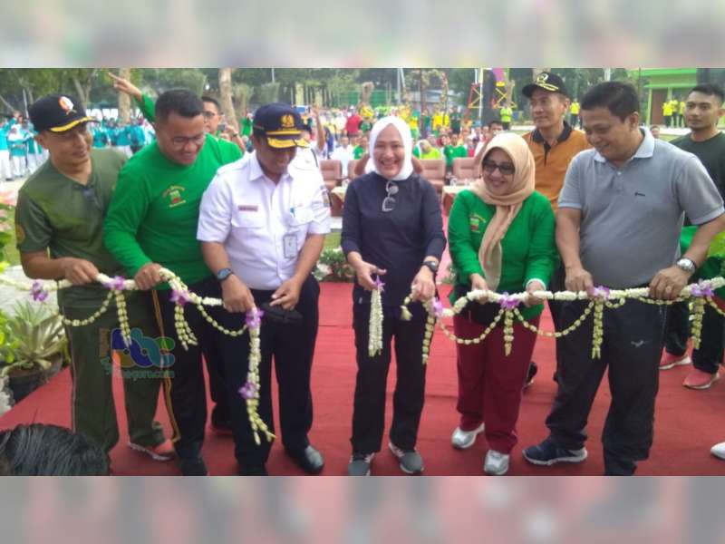 Bupati Bojonegoro Resmikan Pembukaan Taman Lokomotif