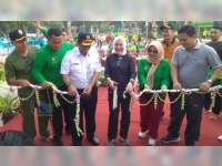 Bupati Bojonegoro Resmikan Pembukaan Taman Lokomotif