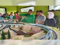 Hadiri Peresmian Taman Lokomotif Bojonegoro, Kapolres Sampaikan Pesan Kamtibmas