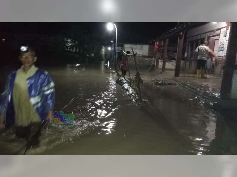 Banjir Kembali Terjadi di Desa Gondang Bojonegoro, Ratusan Rumah Warga Tergenang
