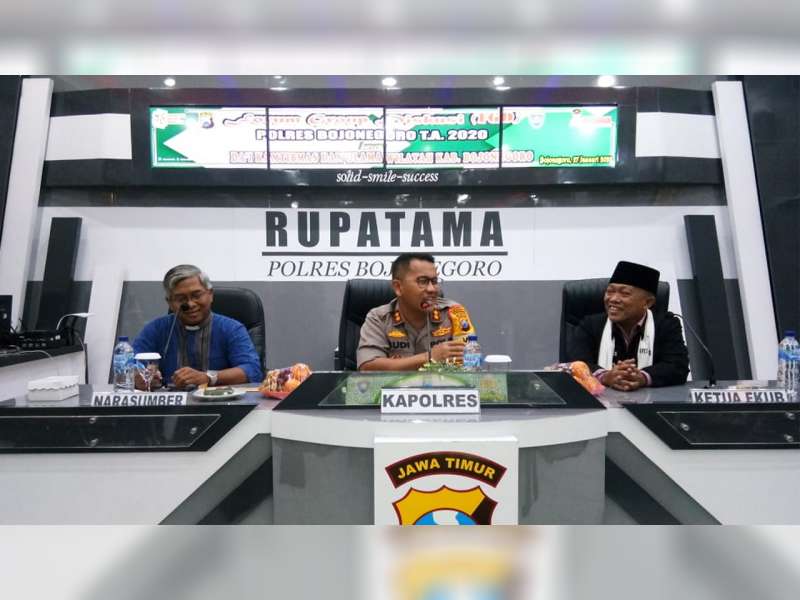 Kapolres Bojonegoro Harap Tokoh Agama Berperan Aktif dalam Harkamtibmas