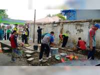 Jumat Bersih, Pejabat dan ASN Pemkab Bojonegoro Gelar Kerja Bakti