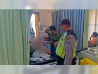 Terserempet Kereta Api, Pengendara Motor di Kalitidu Bojonegoro Luka Berat