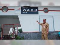 Awal Maret 2020, Kereta Api Blora Jaya Kembali Berhenti di Stasiun Wadu Blora