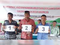 Inilah Nama dan Nomor Urut Calon Kades, Pilkades Kecamatan Bojonegoro Kota