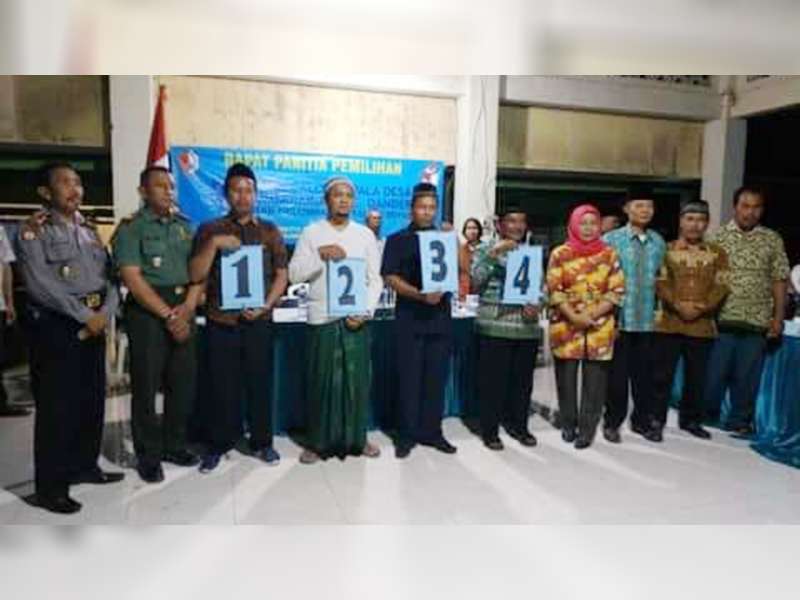 Inilah Nama dan Nomor Urut Calon Kades, Pilkades Kecamatan Dander Bojonegoro