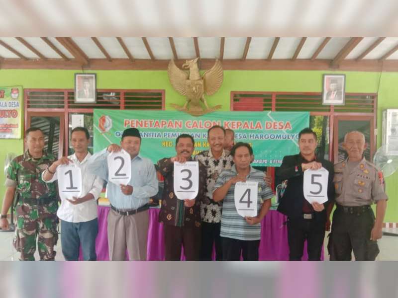 Inilah Nama dan Nomor Urut Calon Kades, Pilkades Kecamatan Kedewan Bojonegoro