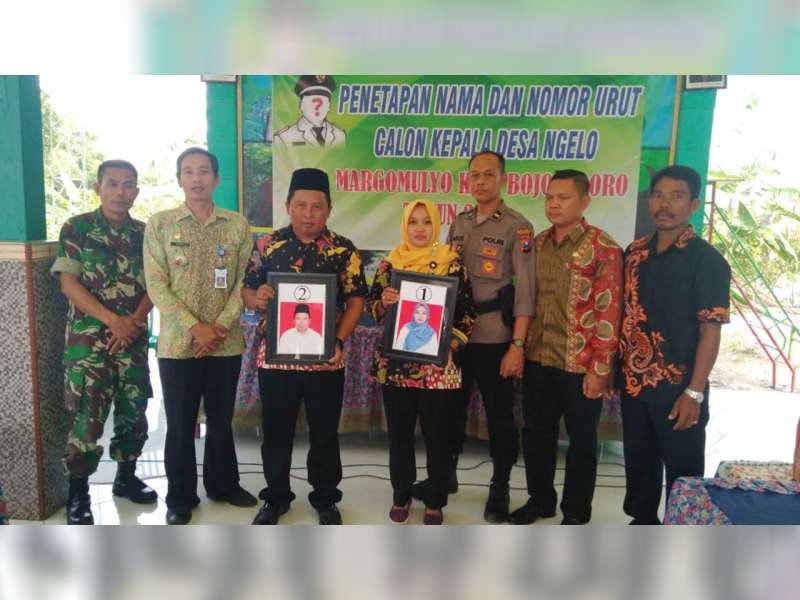Inilah Nama dan Nomor Urut Calon Kades, Pilkades Kecamatan Margomulyo Bojonegoro