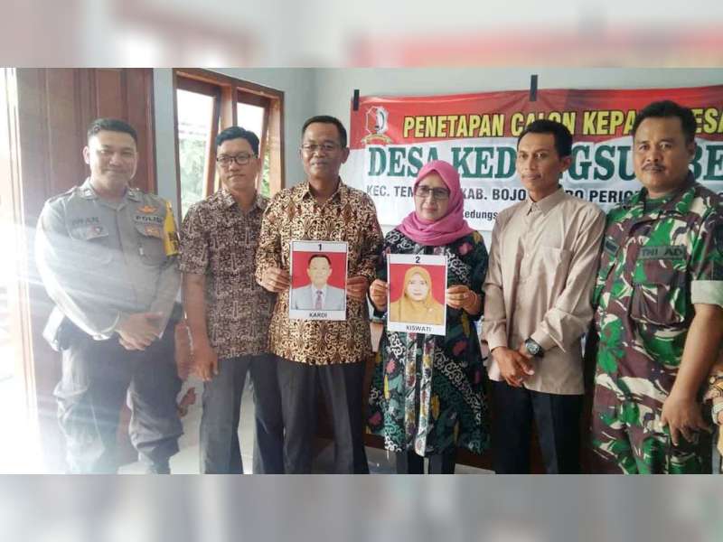 Inilah Nama dan Nomor Urut Calon Kades, Pilkades Kecamatan Temayang Bojonegoro