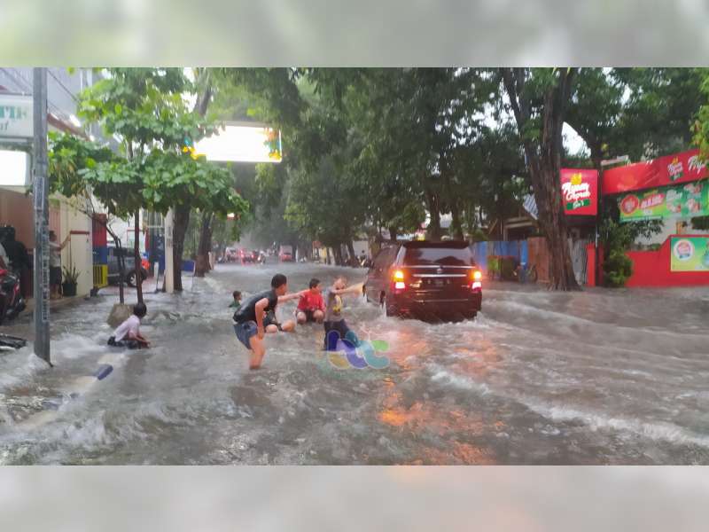Banjir Genangan di Dalam Kota Bojonegoro