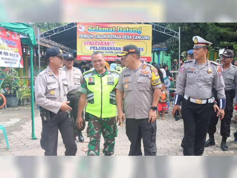 Situasi Pemungutan Suara Pilkades Serentak di Kabupaten Bojonegoro Berlangsung Aman