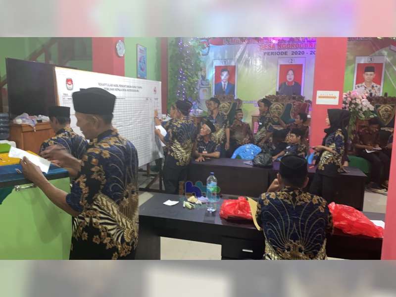 Inilah Hasil Pilkades Serentak 2020, Kecamatan Gondang Bojonegoro
