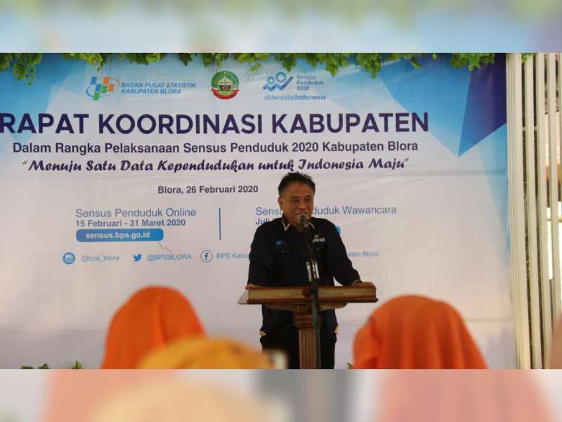 BPS Blora Gelar Rakor Persiapan Pelaksanaan Sensus Penduduk 2020
