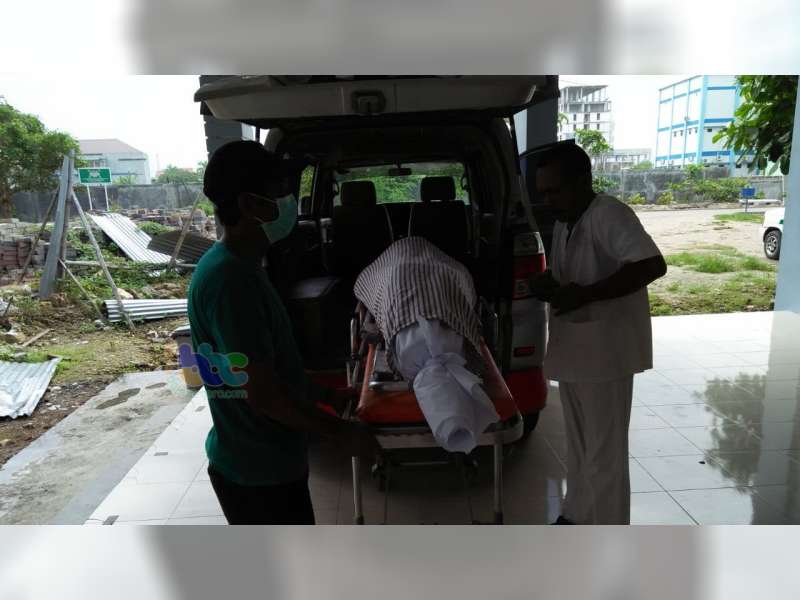 Jenazah Yang Ditemukan di Bengawan Solo Bojonegoro, Telah Dibawa Pulang Keluarganya