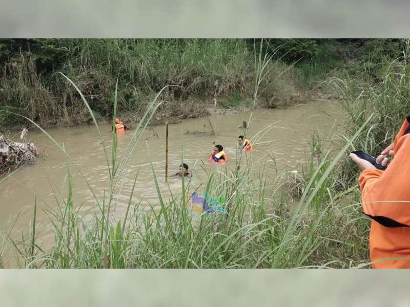 Seorang Pelajar di Kasiman Bojonegoro Dilaporkan Tenggelam di Sungai Ngaglik