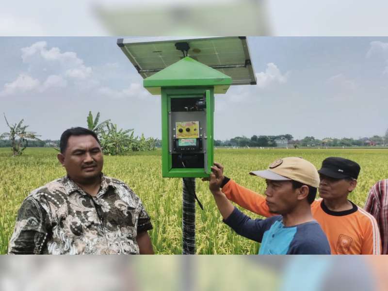 Kelompok Tani Makmur di Cepu Blora, Gunakan Alat Pengusir Tikus Modern Ramah Lingkungan