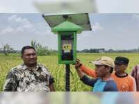 Kelompok Tani Makmur di Cepu Blora, Gunakan Alat Pengusir Tikus Modern Ramah Lingkungan