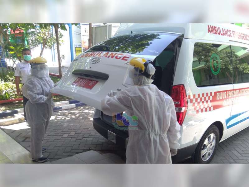 Simulasi Penanganan Pasien Virus Corona di RSUD Sosodoro Djatikoesoemo Bojonegoro