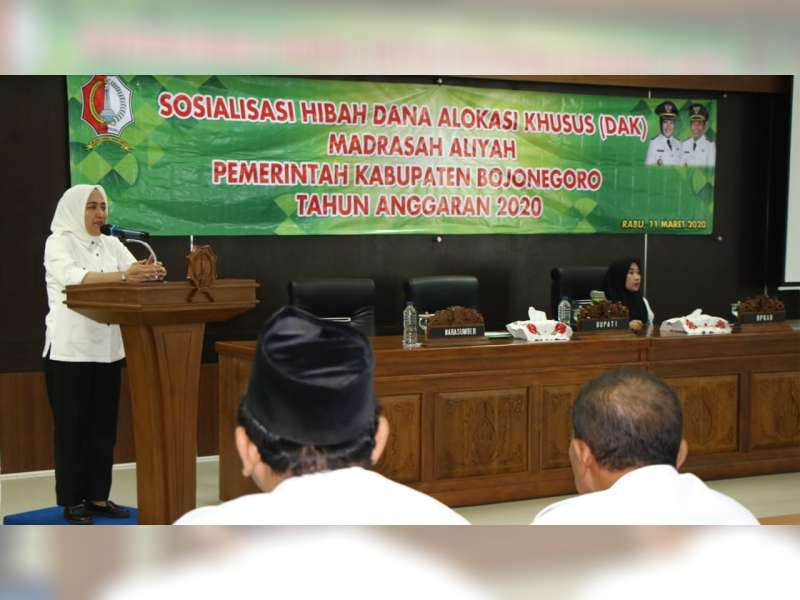 2020, Pemkab Bojonegoro Alokasikan DAK Madrasah Aliyah Rp 13,5 Miliar