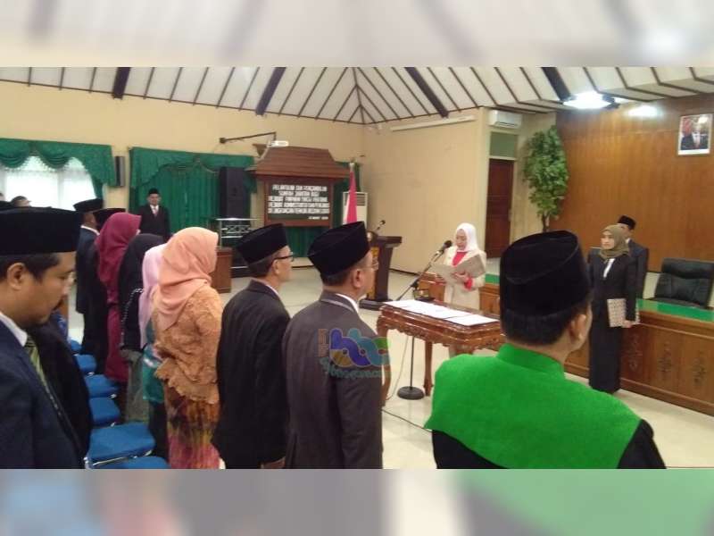 Bupati Lantik 46 Pejabat  di Lingkup Pemkab Bojonegoro yang Baru Dimutasi