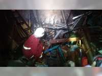 Diduga Akibat Korsleting Listrik, Gudang Sekolah Dasar di Balen Bojonegoro, Terbakar