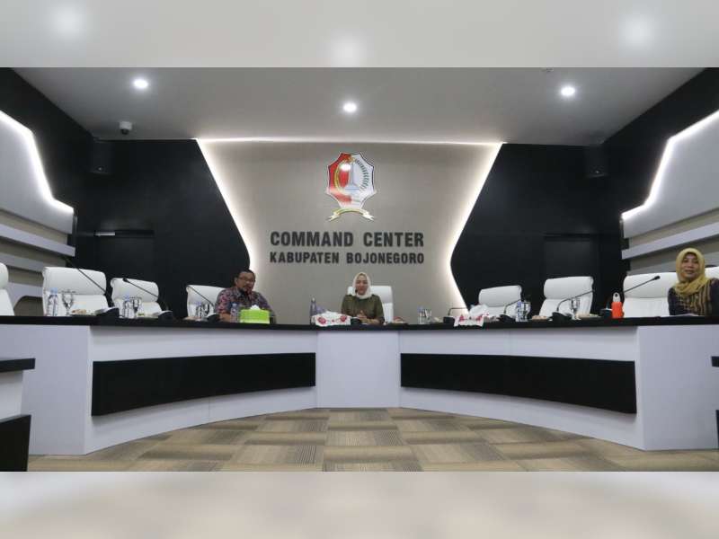 Bupati Bojonegoro Gelar Video Conference Terkait Virus Corona